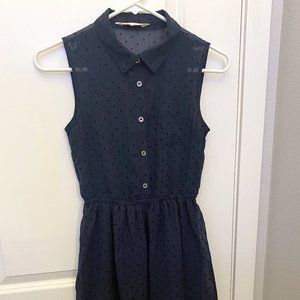 H&M Navy Blue Girls Dress